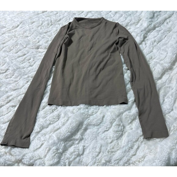 Skims soft smoothing seamless long sleeve t-shirt - Picture 5 of 7